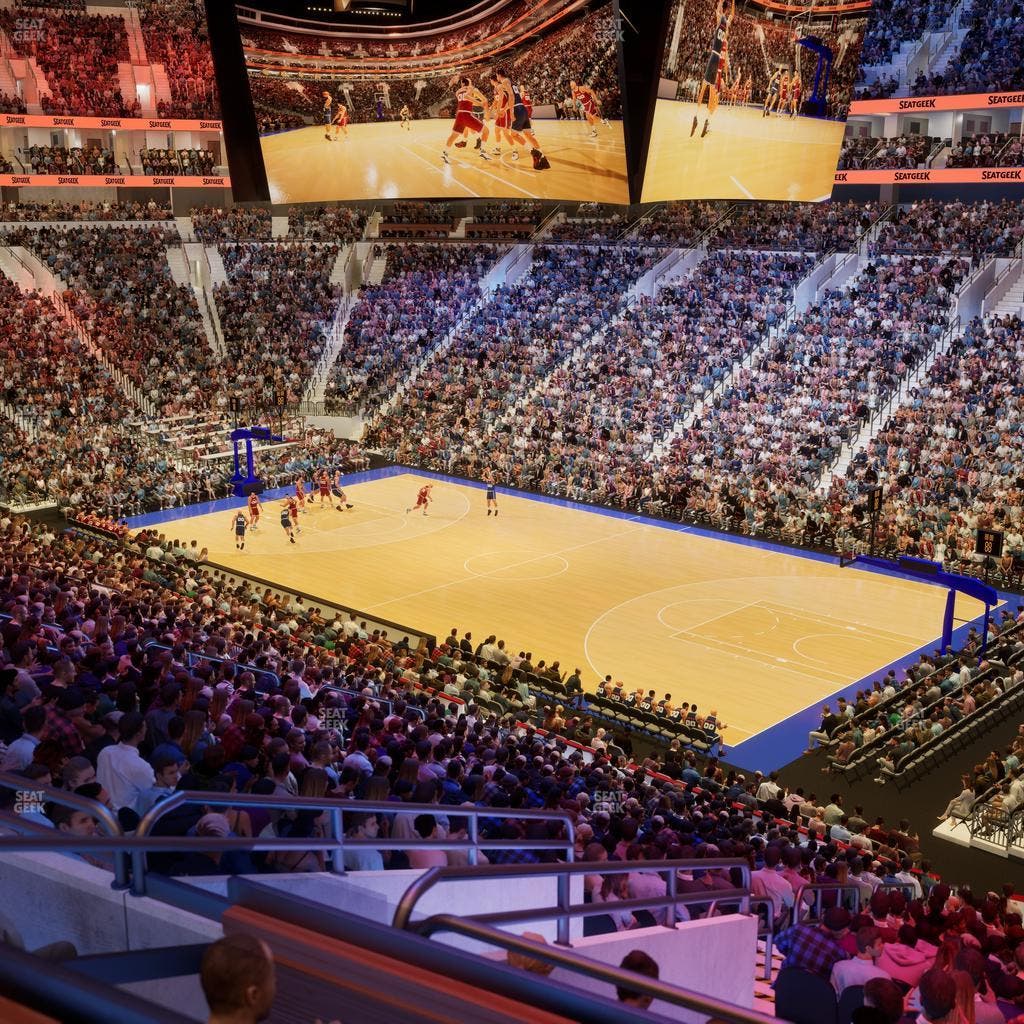 Xfinity Mobile Arena - Section C 4 W Seat View