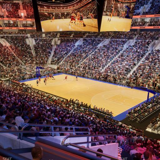 Xfinity Mobile Arena - Section C 4 W Seat View