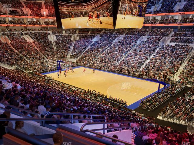 Xfinity Mobile Arena - Section C 4 W Seat View