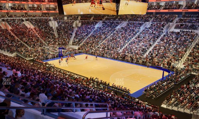 Xfinity Mobile Arena - Section C 4 W Seat View