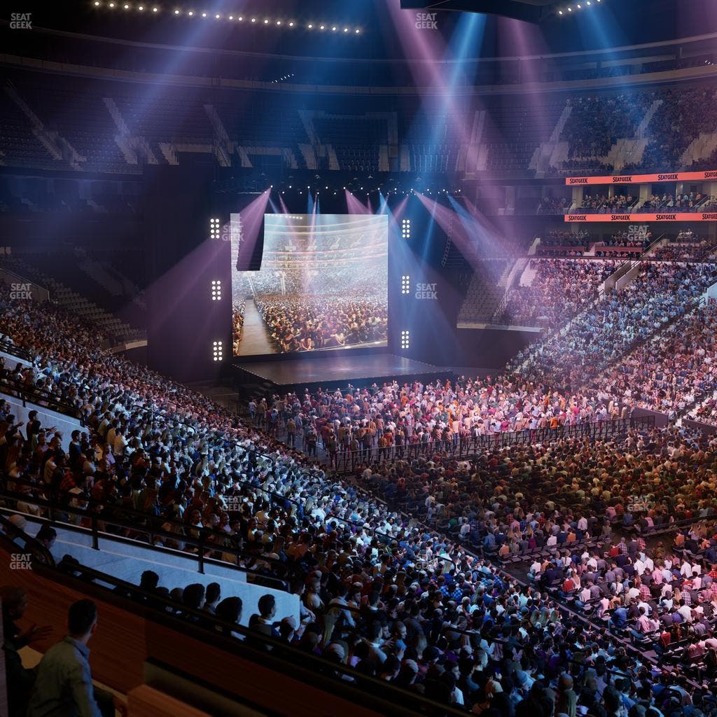 Xfinity Mobile Arena - Section C 4 W Seat View