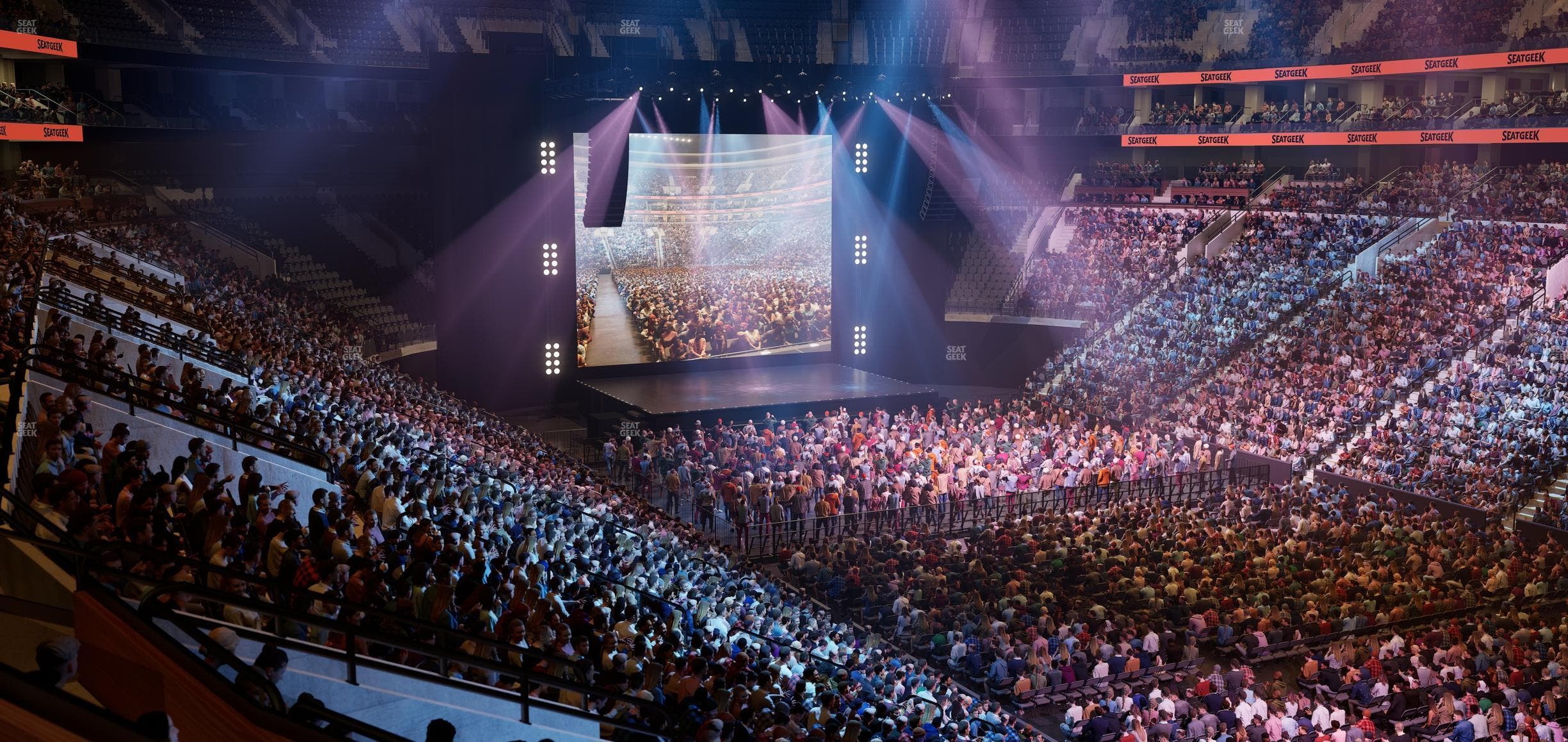 Xfinity Mobile Arena - Section C 4 W Seat View