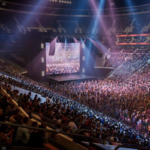 Xfinity Mobile Arena - Section C 4 W Seat View