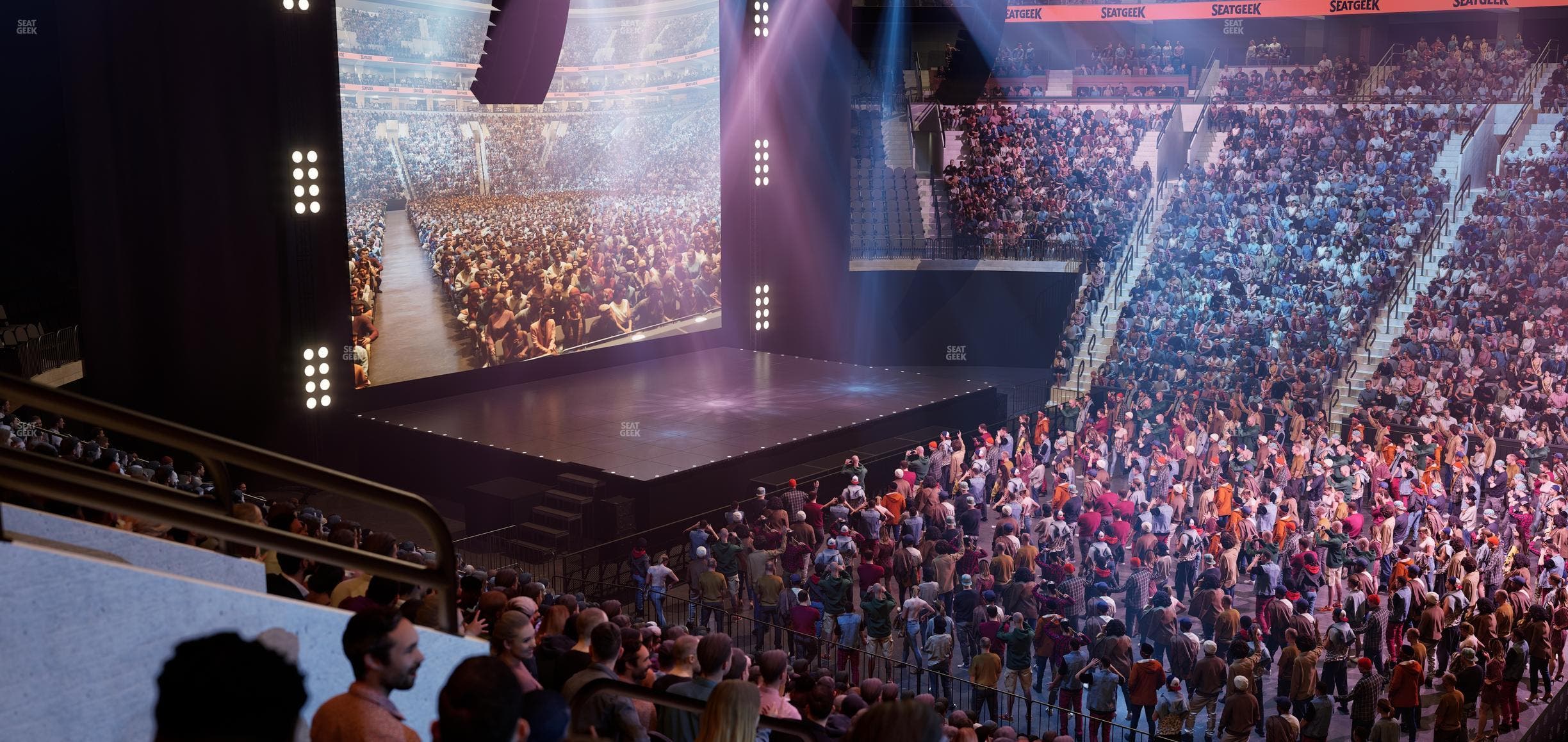 Xfinity Mobile Arena - Section Club Box 1 Seat View