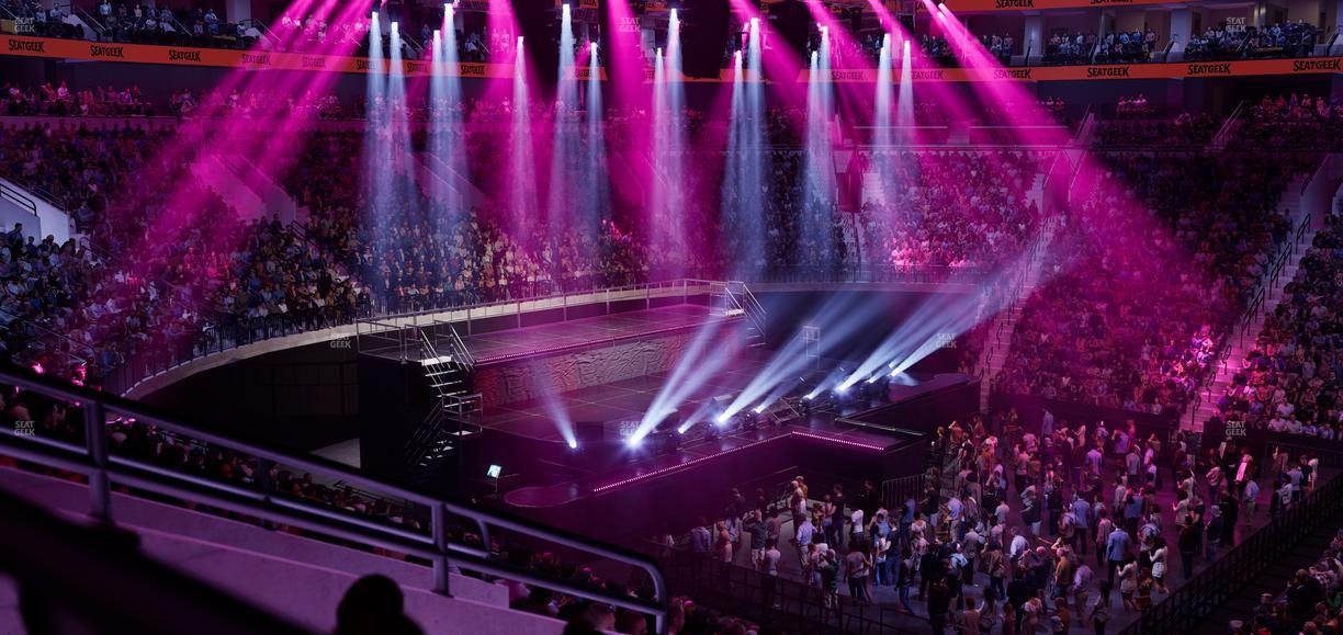 Xfinity Mobile Arena - Section Club Box 1 Seat View