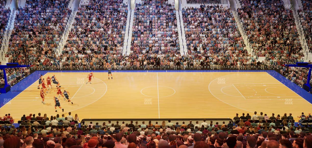 Xfinity Mobile Arena - Section Club Box 1 Seat View