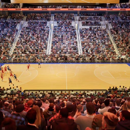 Xfinity Mobile Arena - Section Club Box 1 Seat View