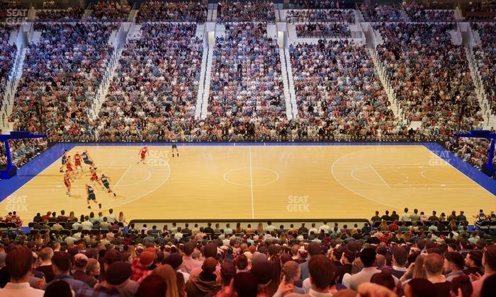 Xfinity Mobile Arena - Section Club Box 1 Seat View