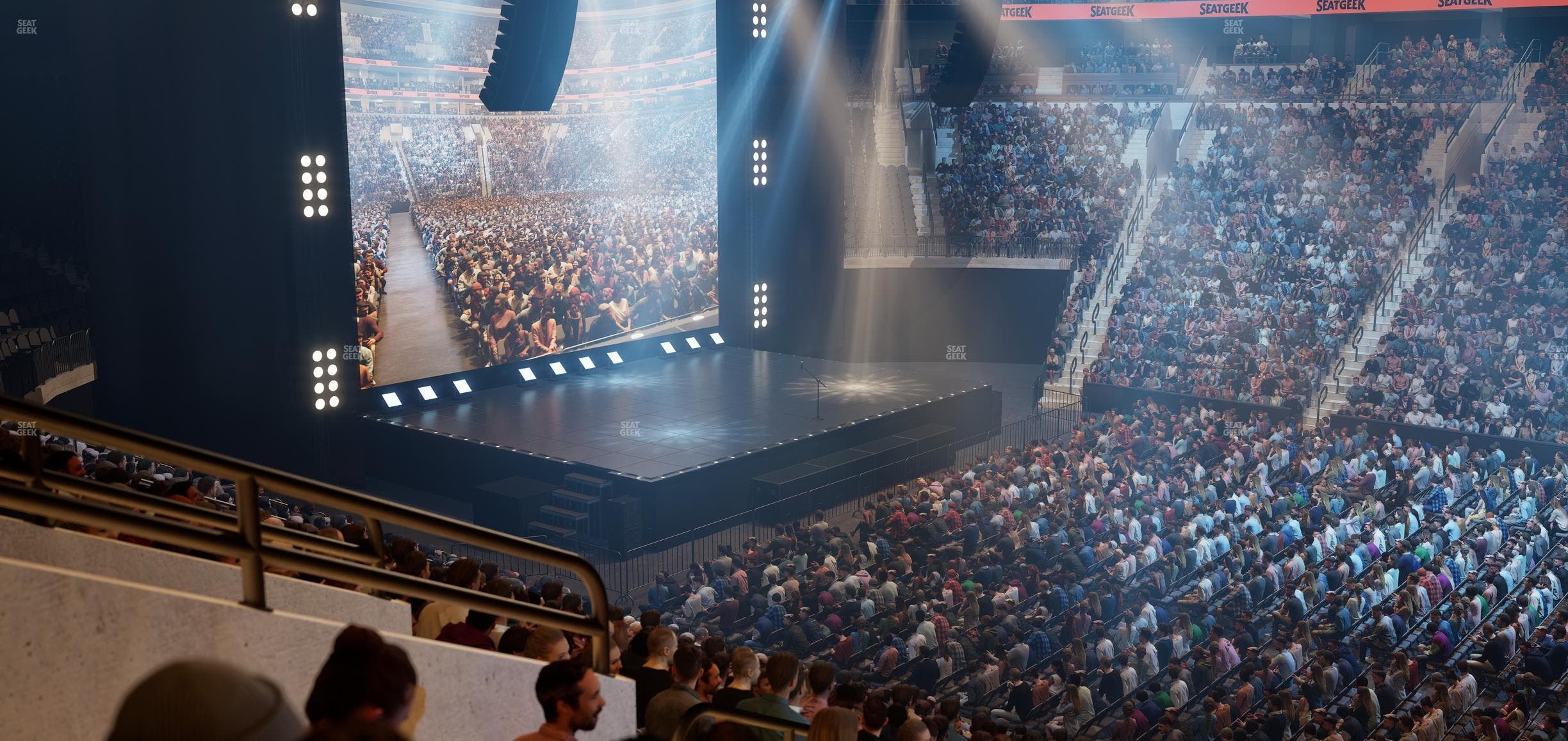 Xfinity Mobile Arena - Section Club Box 1 Seat View