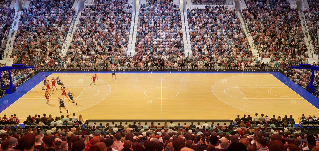 Xfinity Mobile Arena - Section Club Box 1 Seat View