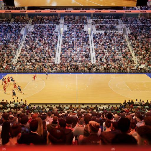 Xfinity Mobile Arena - Section Club Box 1 Seat View