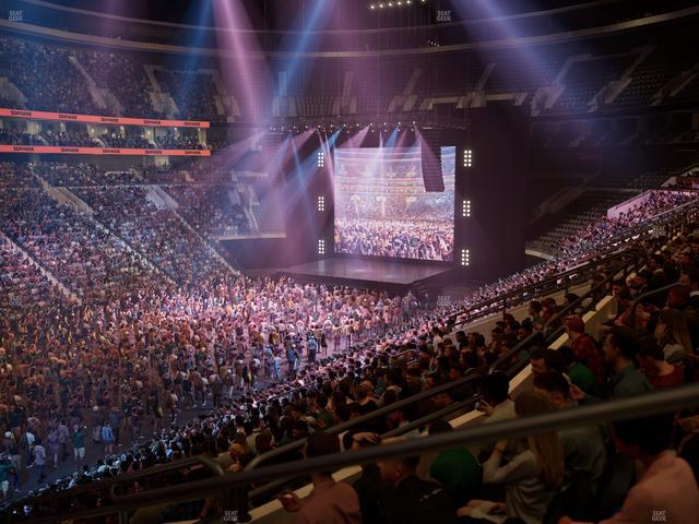 Xfinity Mobile Arena - Section Club Box 10 Seat View