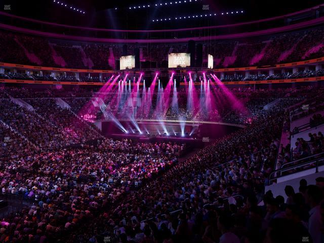 Xfinity Mobile Arena - Section Club Box 10 Seat View