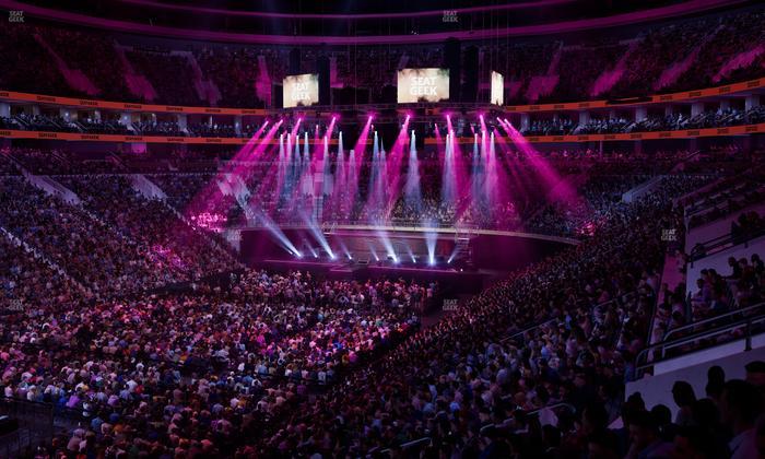 Xfinity Mobile Arena - Section Club Box 10 Seat View