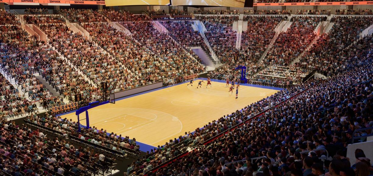 Xfinity Mobile Arena - Section Club Box 10 Seat View