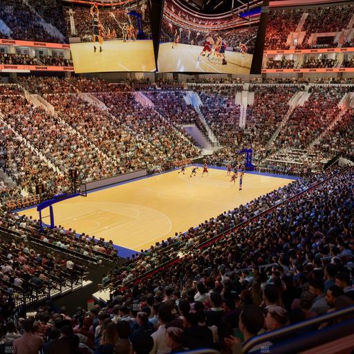 Xfinity Mobile Arena - Section Club Box 10 Seat View