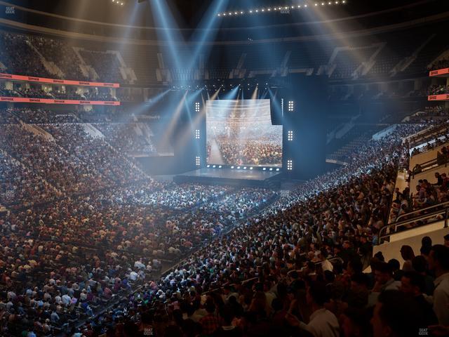 Xfinity Mobile Arena - Section Club Box 10 Seat View