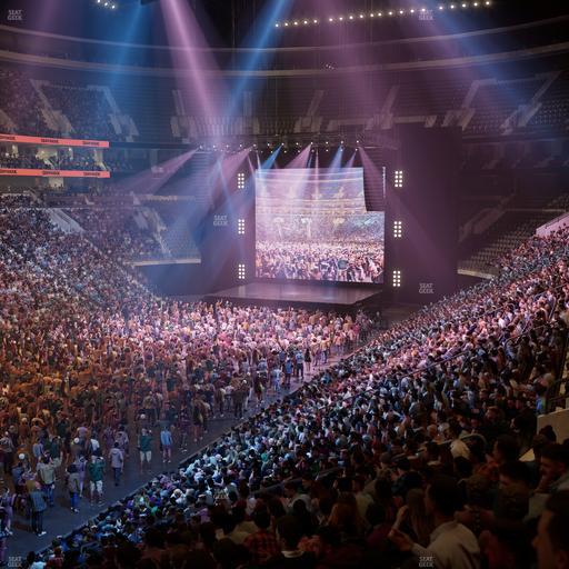 Xfinity Mobile Arena - Section Club Box 10 Seat View
