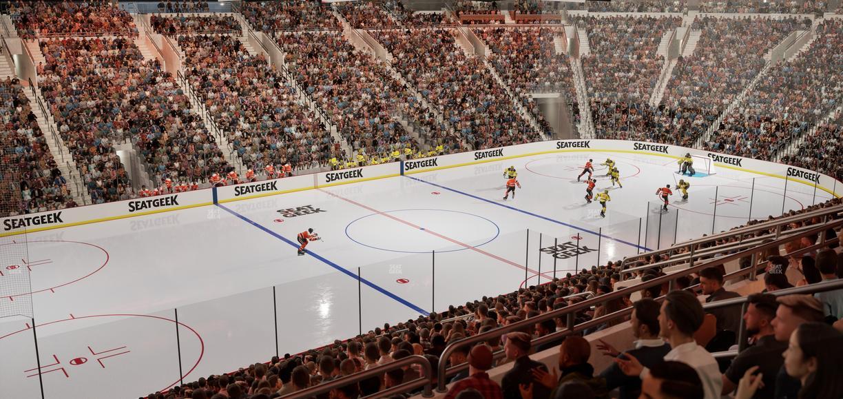 Xfinity Mobile Arena - Section Club Box 11 Seat View