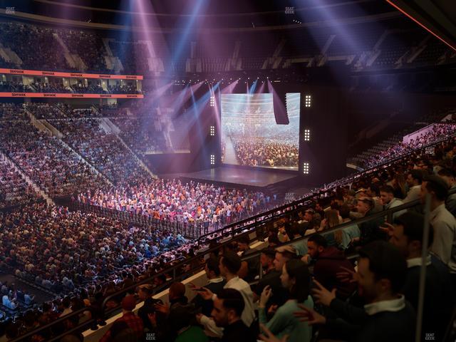 Xfinity Mobile Arena - Section Club Box 11 Seat View