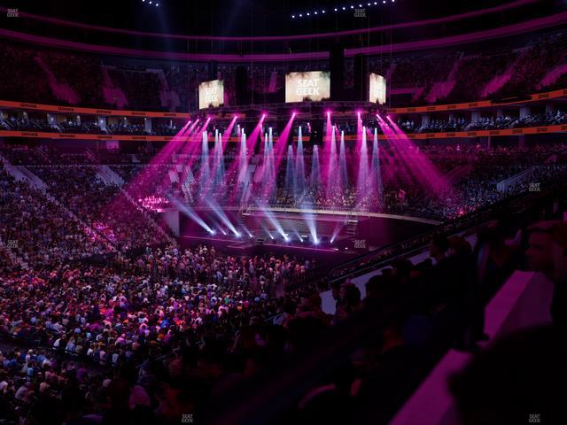 Xfinity Mobile Arena - Section Club Box 11 Seat View