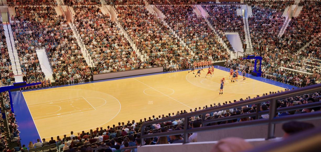 Xfinity Mobile Arena - Section Club Box 11 Seat View