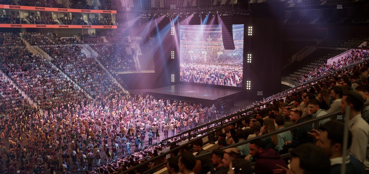 Xfinity Mobile Arena - Section Club Box 11 Seat View