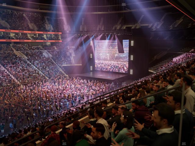 Xfinity Mobile Arena - Section Club Box 11 Seat View