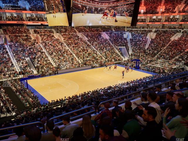Xfinity Mobile Arena - Section Club Box 11 Seat View