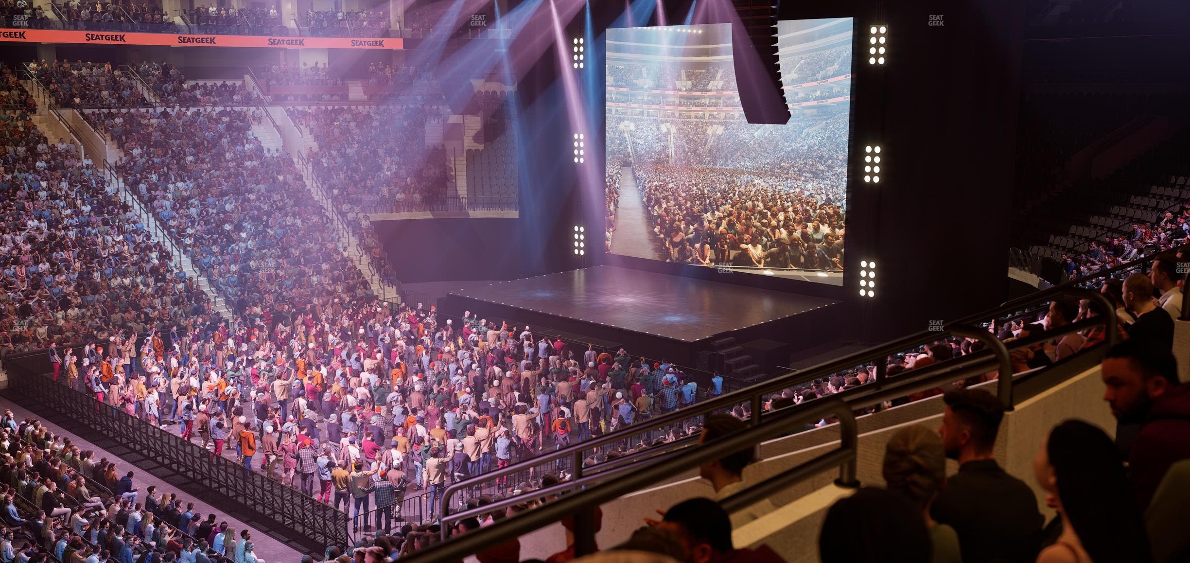 Xfinity Mobile Arena - Section Club Box 12 Seat View