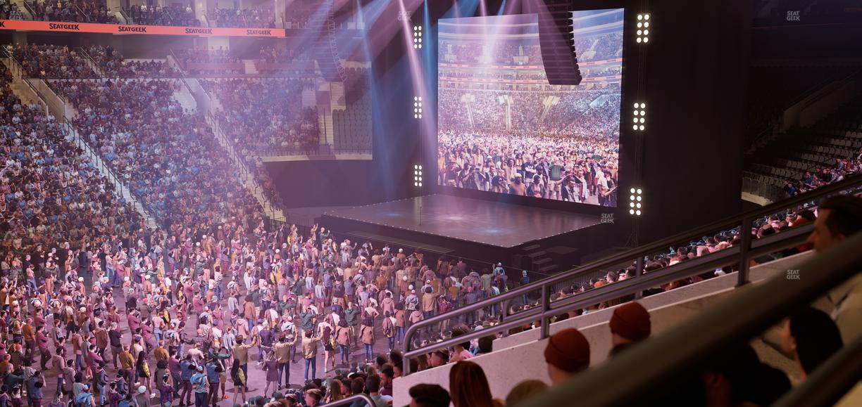 Xfinity Mobile Arena - Section Club Box 12 Seat View