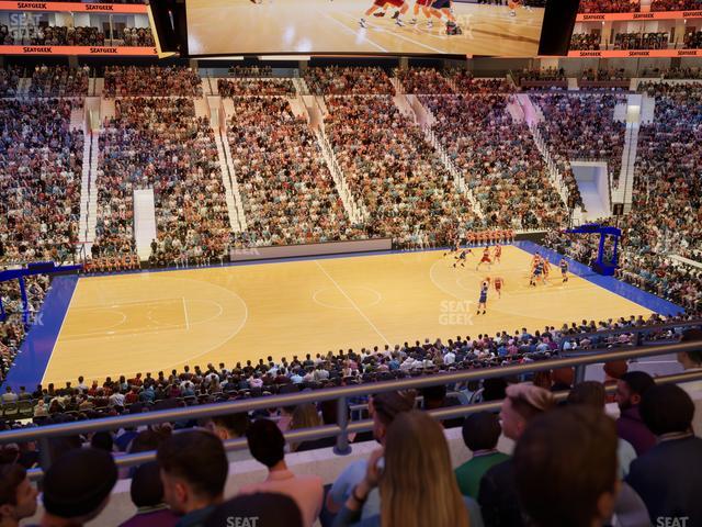 Xfinity Mobile Arena - Section Club Box 12 Seat View