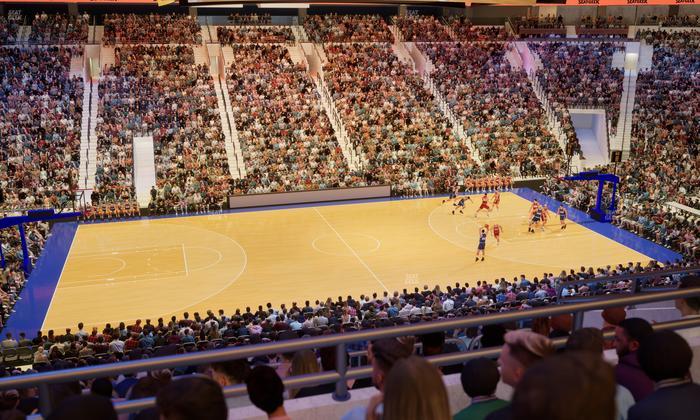 Xfinity Mobile Arena - Section Club Box 12 Seat View