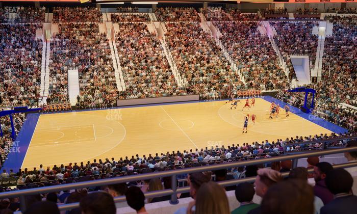 Xfinity Mobile Arena - Section Club Box 12 Seat View