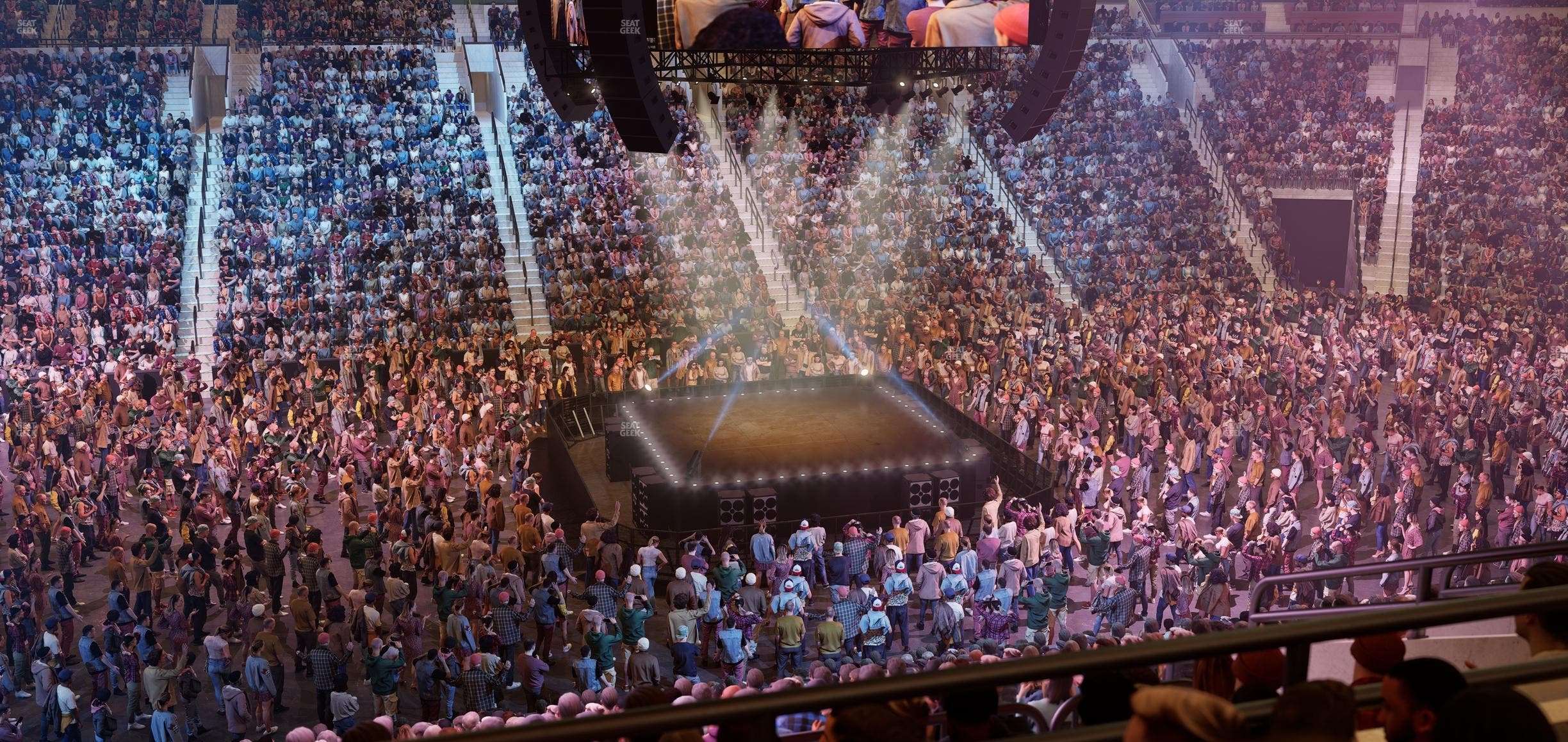 Xfinity Mobile Arena - Section Club Box 12 Seat View