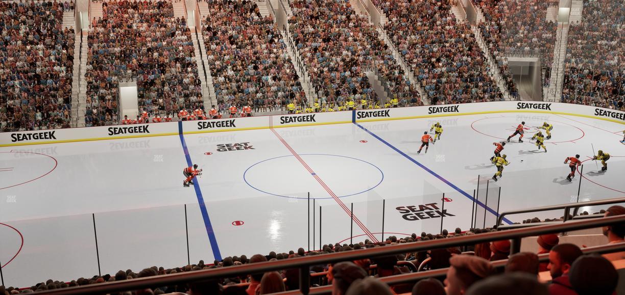 Xfinity Mobile Arena - Section Club Box 12 Seat View