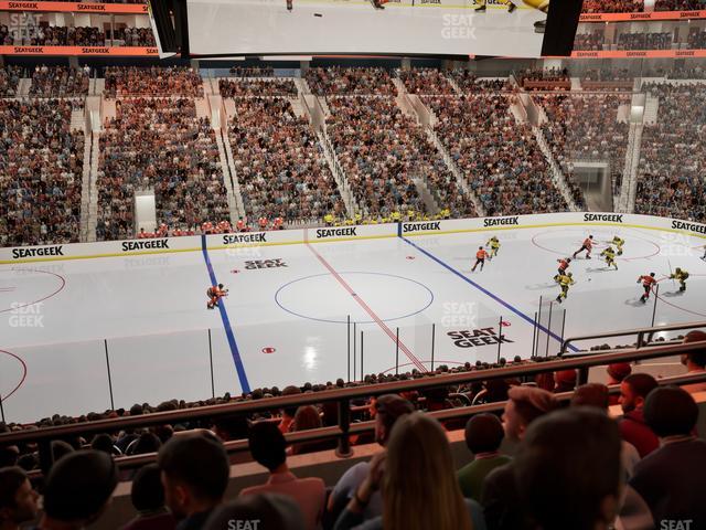 Xfinity Mobile Arena - Section Club Box 12 Seat View
