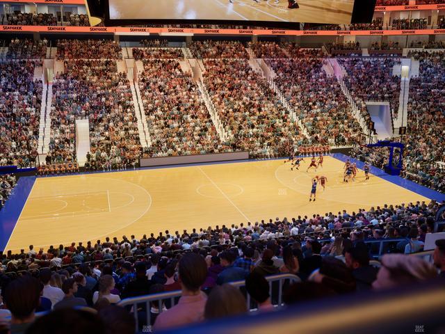 Xfinity Mobile Arena - Section Club Box 12 Seat View