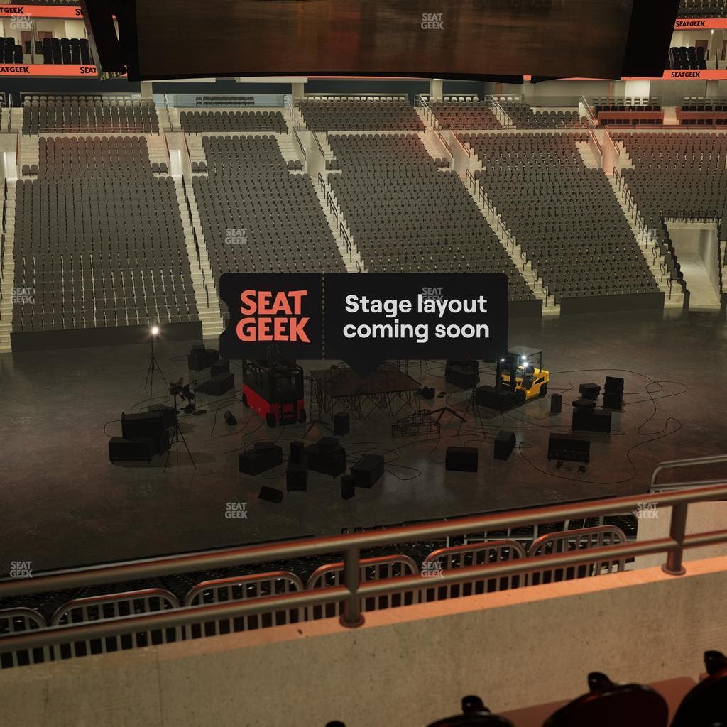 Xfinity Mobile Arena - Section Club Box 12 Seat View