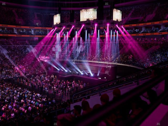 Xfinity Mobile Arena - Section Club Box 12 Seat View