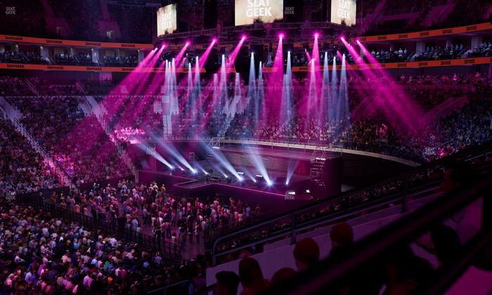 Xfinity Mobile Arena - Section Club Box 12 Seat View