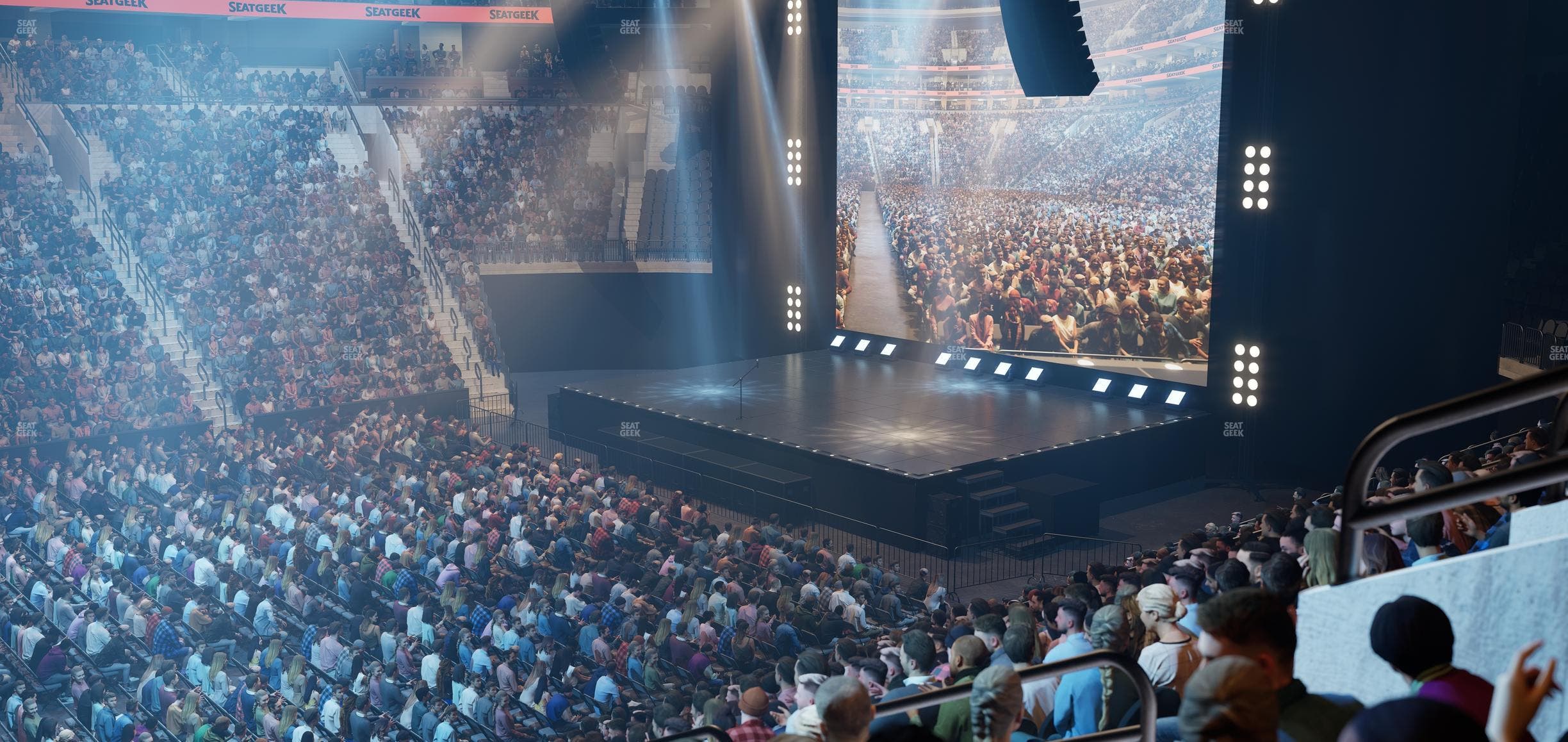 Xfinity Mobile Arena - Section Club Box 13 Seat View