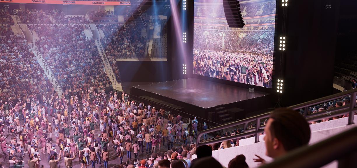 Xfinity Mobile Arena - Section Club Box 13 Seat View