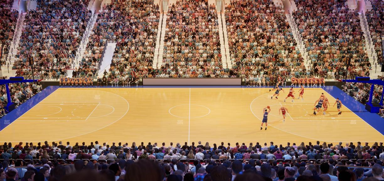 Xfinity Mobile Arena - Section Club Box 13 Seat View