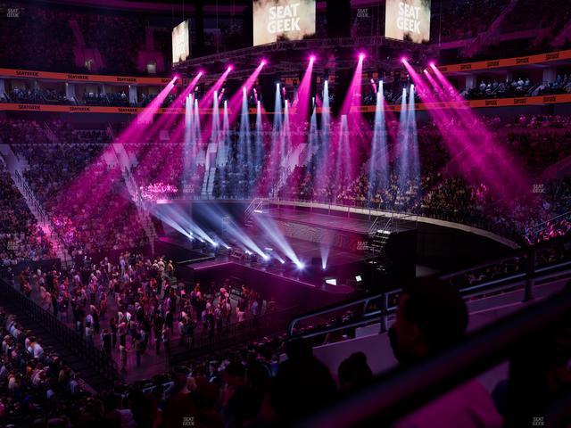 Xfinity Mobile Arena - Section Club Box 13 Seat View