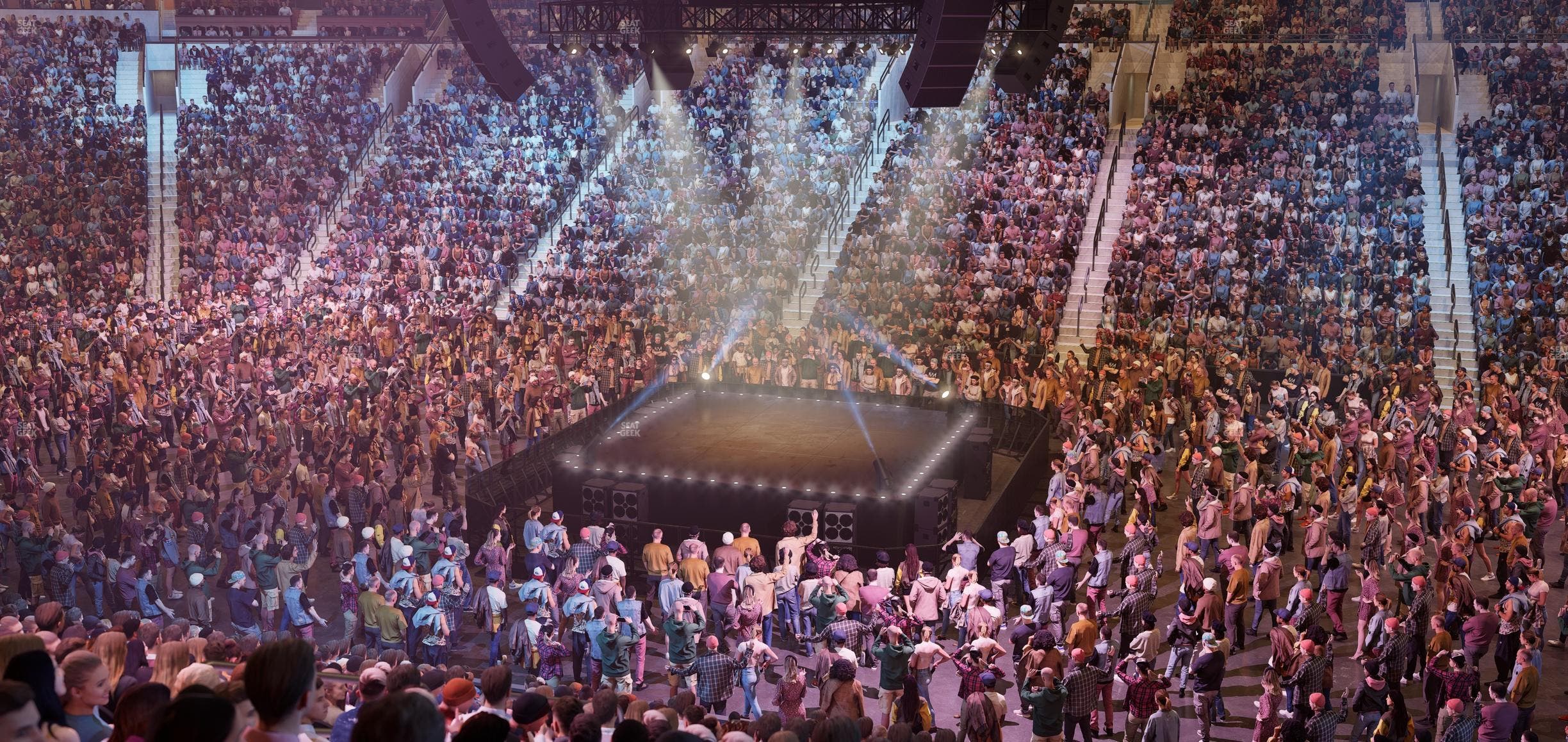 Xfinity Mobile Arena - Section Club Box 14 Seat View