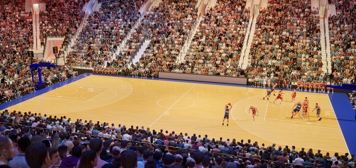 Xfinity Mobile Arena - Section Club Box 14 Seat View