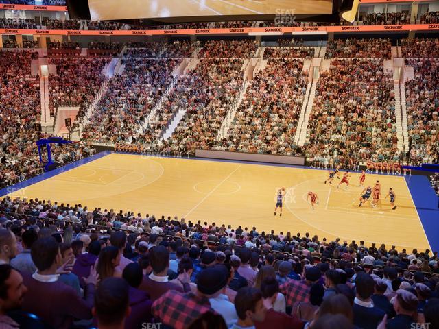 Xfinity Mobile Arena - Section Club Box 14 Seat View