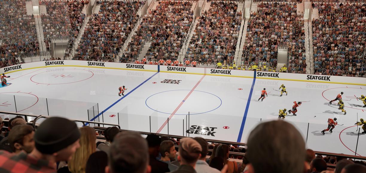 Xfinity Mobile Arena - Section Club Box 14 Seat View