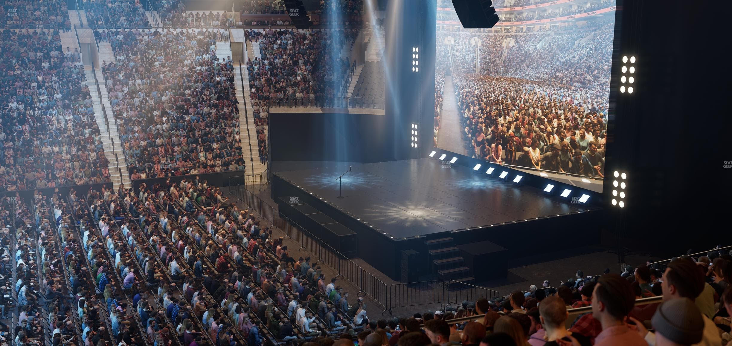 Xfinity Mobile Arena - Section Club Box 14 Seat View